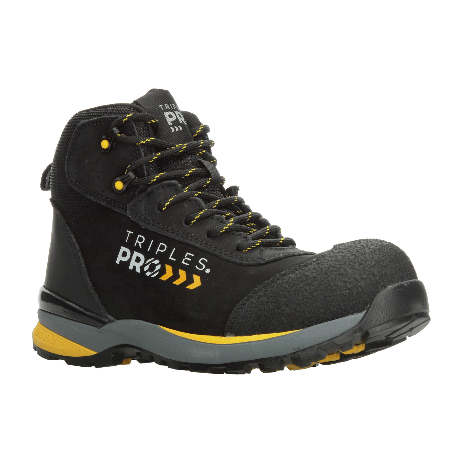 Bota Hombre Triples pro Negro Industrial Caballero — imagen 3