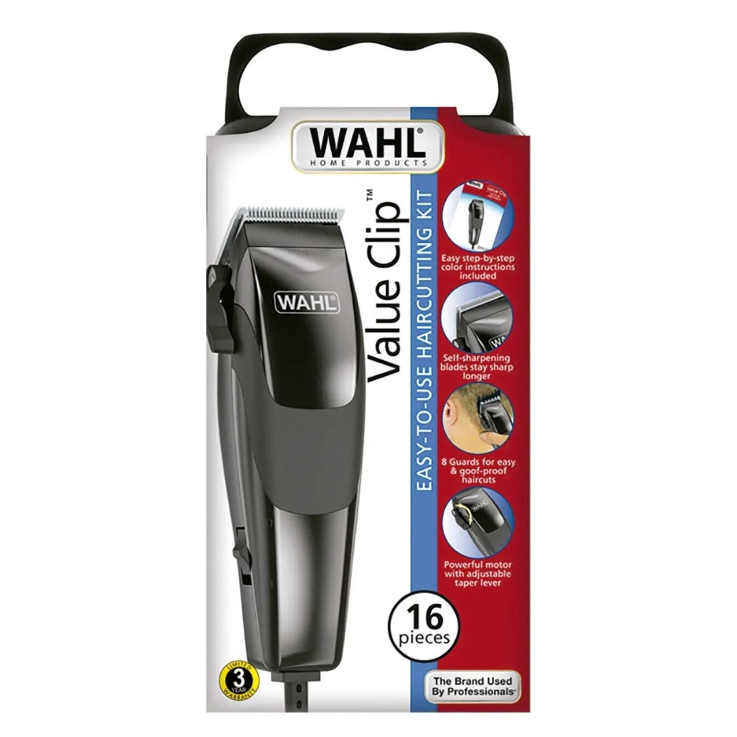 Rasuradora Wahl Value Clip Kit Corte Cabello Fácil Uso — imagen 1