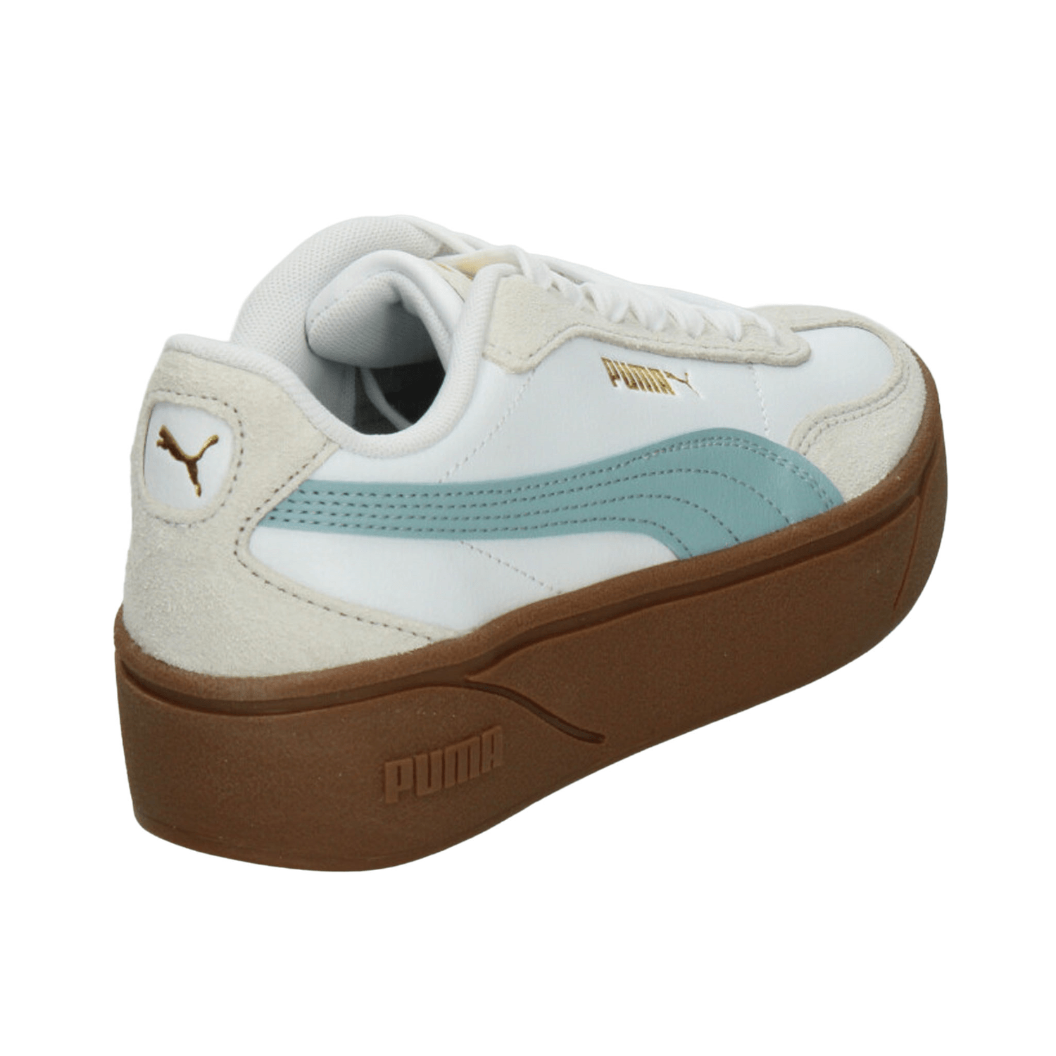 Tenis Dama Puma Club II Blanco Azul Casual Mujer — imagen 5