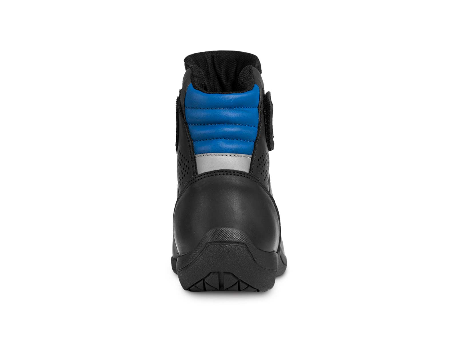 Botas hombre motociclista biker touring WKL 80017 Negro Azul — imagen 14