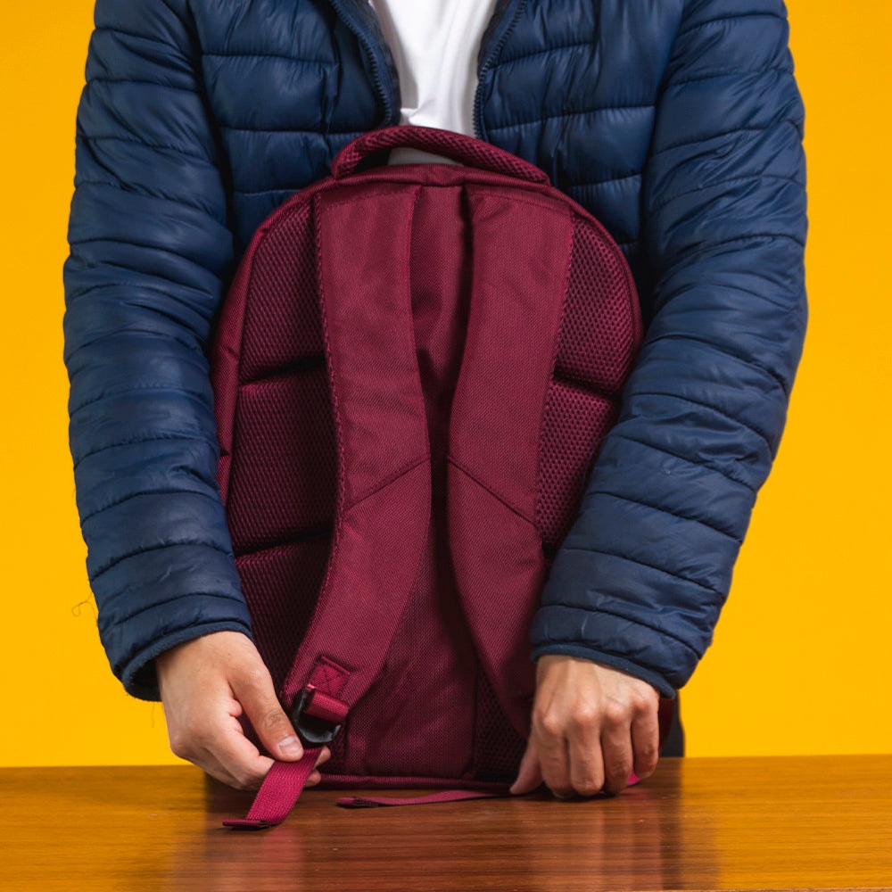 Mochila para laptop CoolCapital Zilker 15.6" pulgadas Vino — imagen 19