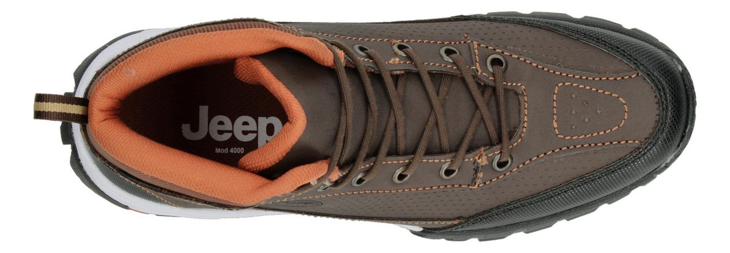Bota Jeep Hombre Casual Cafe Caballero — imagen 8