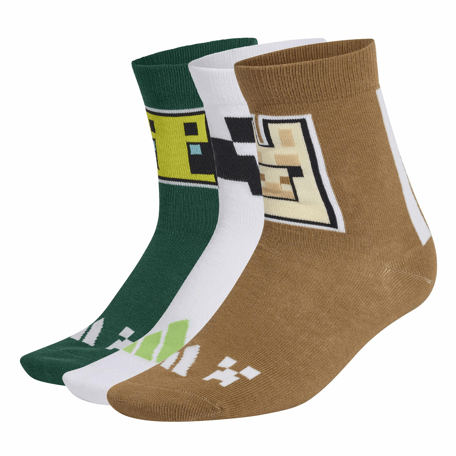 Calcetines Adidas Minecraft Niño Tobillo Multicolor Infantil — imagen 1