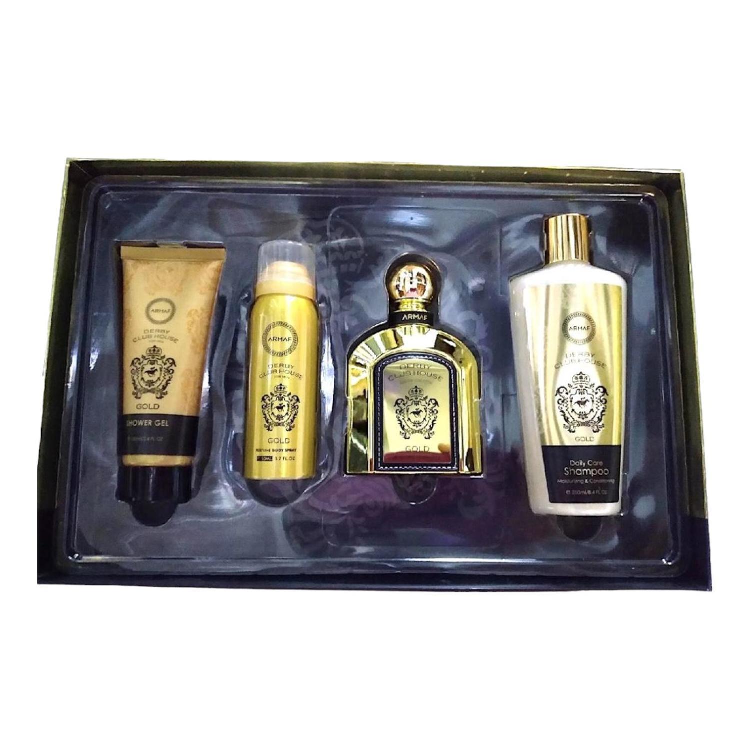 ARMAF DERBY CLUB HOUSE GOLD SET FOR MEN EDT 100 ML — imagen 1