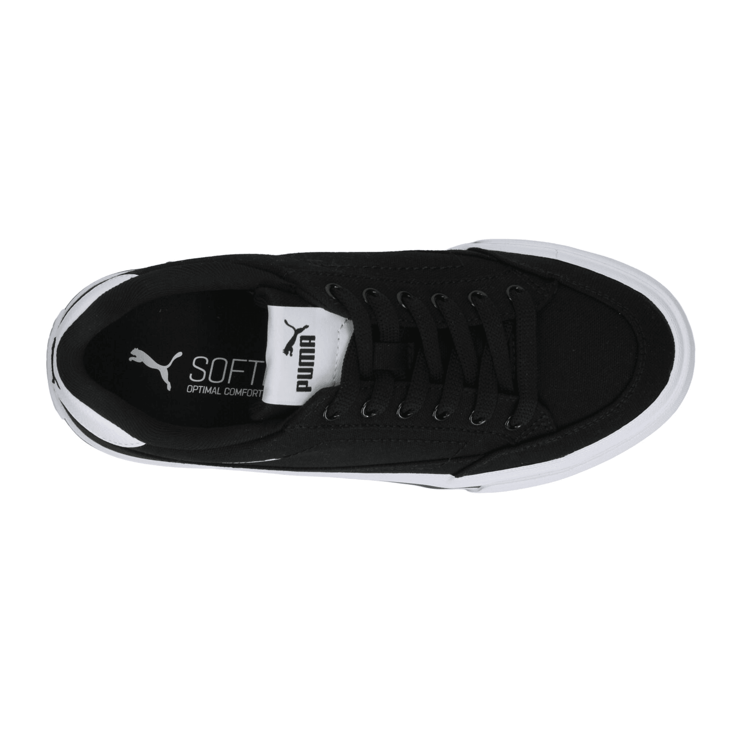 Tenis Puma Court Classic Dama Negro Casual Para Mujer — imagen 9