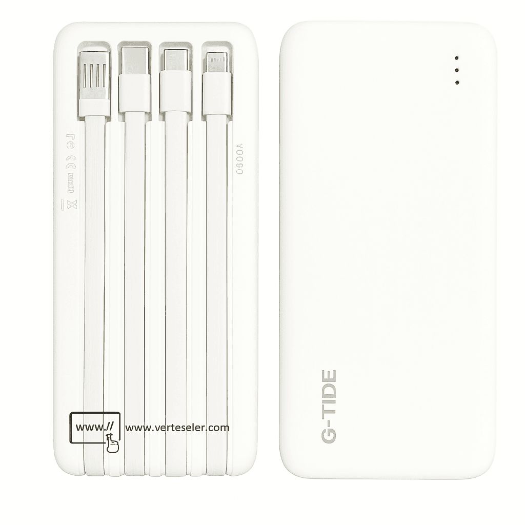 Power Bank 10000Mha P1 G-tide. BLANCO — imagen 4