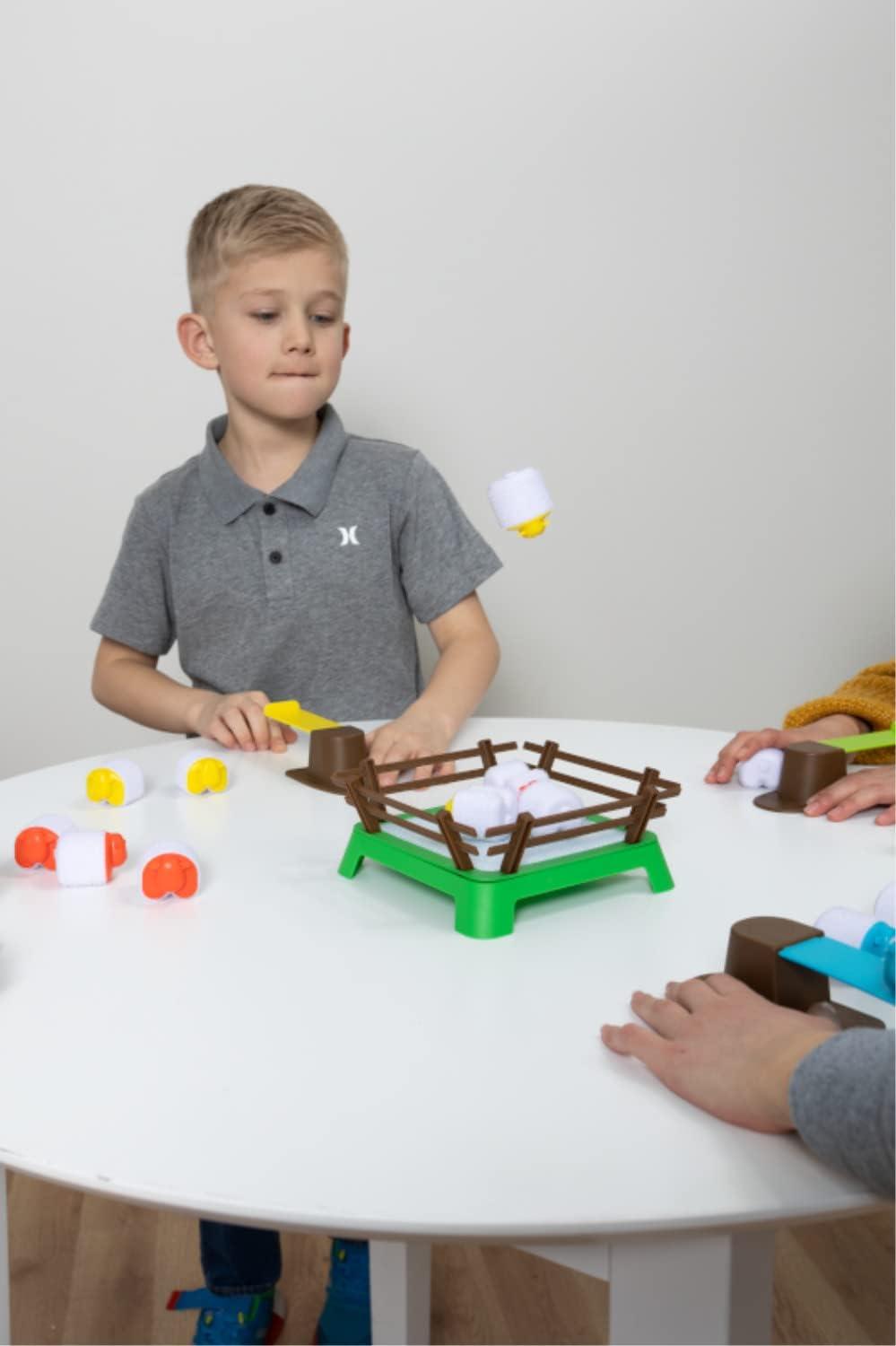 Juego De Mesa Catapulta De Ovejas Heap O Sheet Fat Brain Toys 4 Jugadores Multicolor — imagen 5