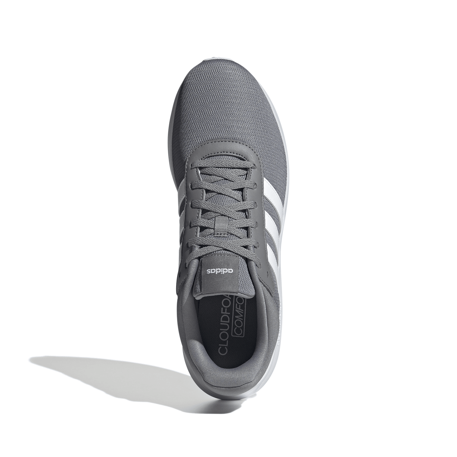 Tenis Adidas Lite Racer 4.0 Hombre Deportivo Gris Caballero — imagen 7