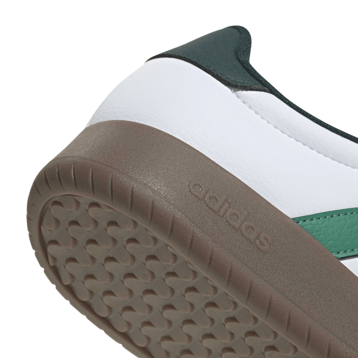 Tenis Adidas Barreda Hombre Casual Blanco Verde Caballero — imagen 5