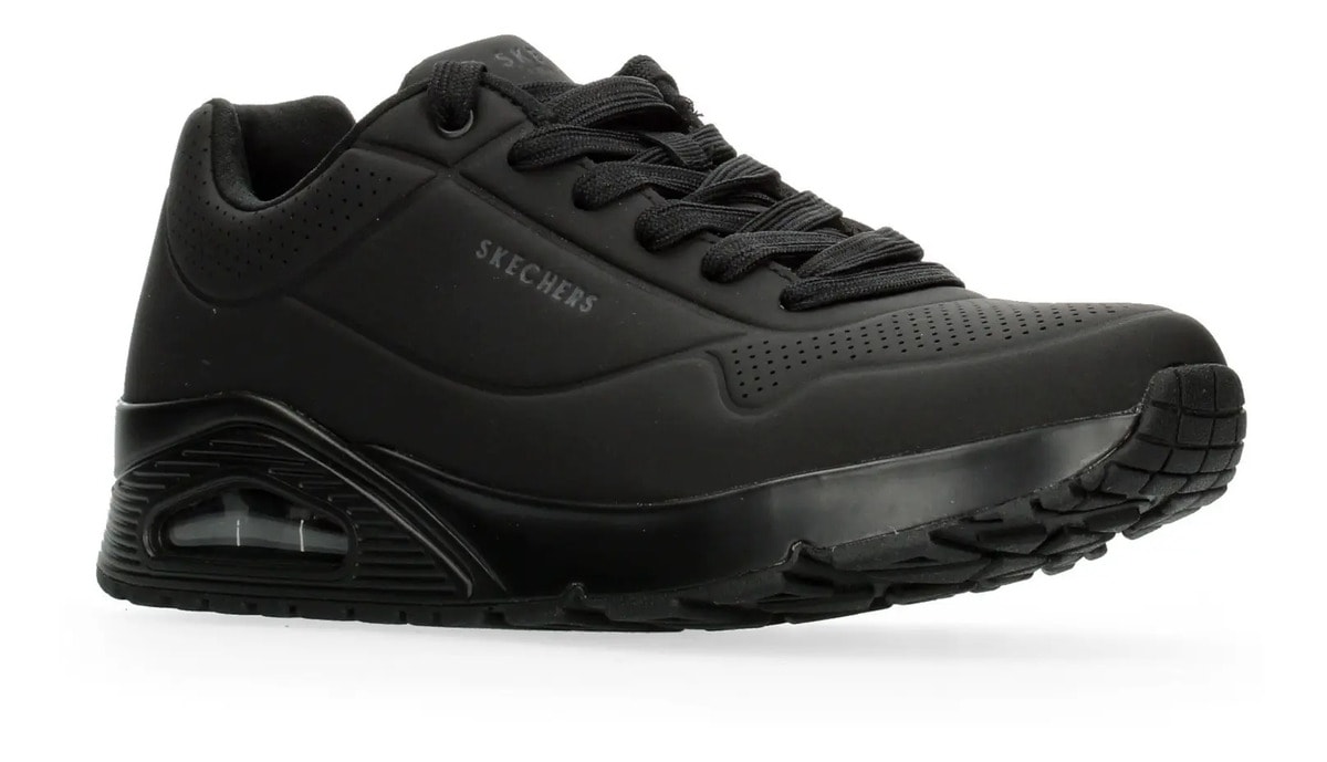 Tenis Skechers Hombre Casual Negro Caballero — imagen 13