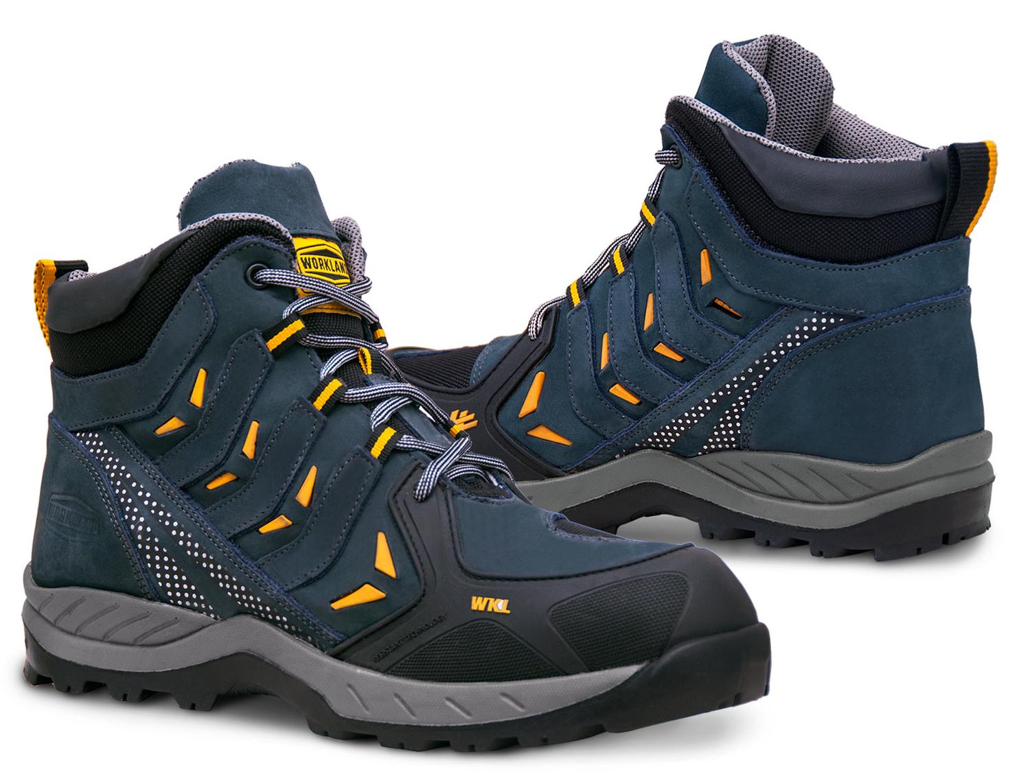 Bota Hombre Industrial Trabajo Casquillo Workland 79347 Marino — imagen 2
