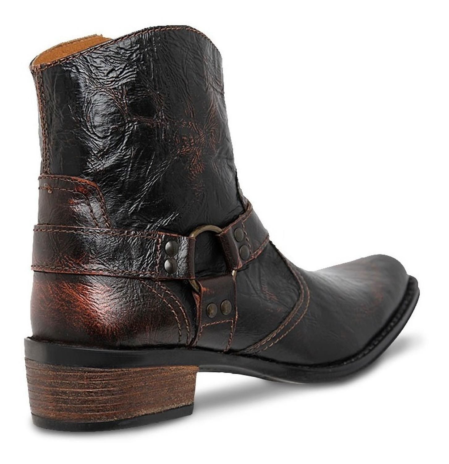 Botin Vaquero Hombre Urban Cowboy Café 40705 — imagen 5