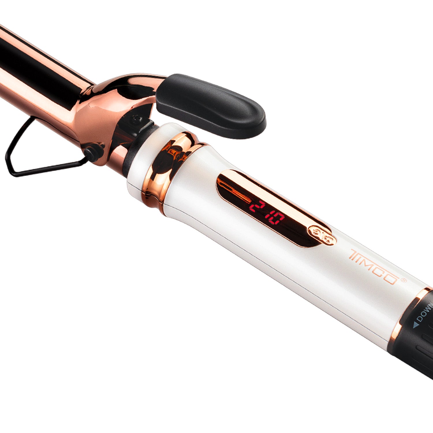 Tenaza Rizadora Extra Larga de Cabello 22 cm Gold Radiance 25 mm Timco TRX-25 — imagen 5