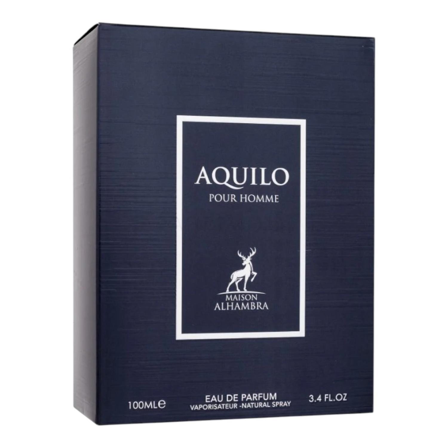 MAISON ALHAMBRA AQUILO POUR HOMME EDP 100 ML — imagen 2
