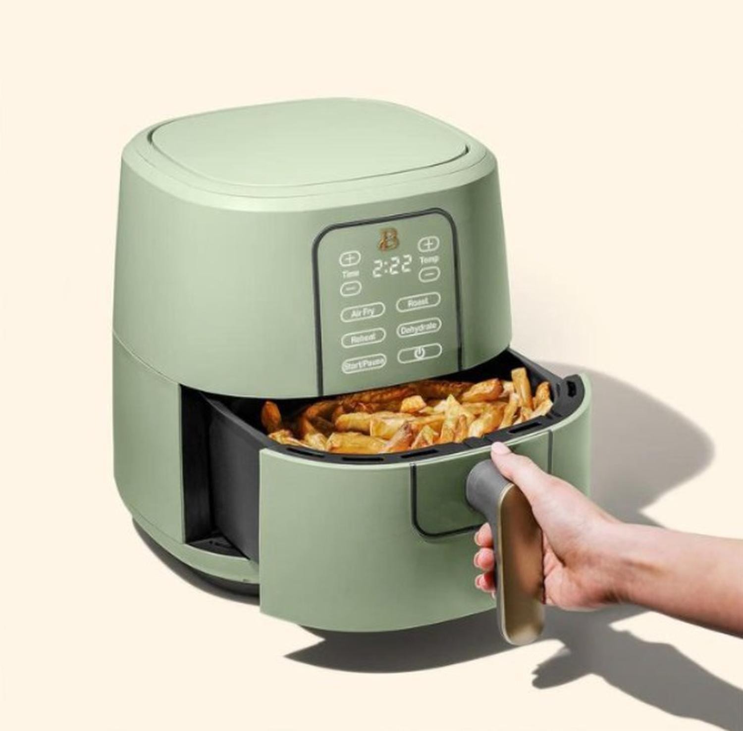 Freidora Aire Beautiful 5.5L TurboCrisp Táctil Verde — imagen 4