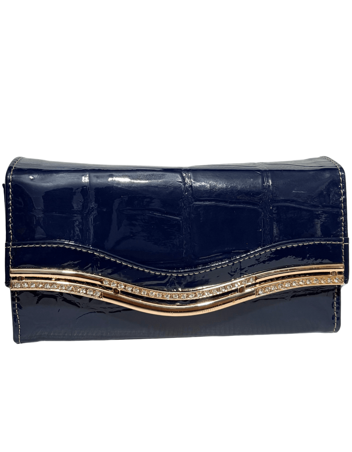 Cartera Alicia Filo Piel Legitima Charol — imagen 12
