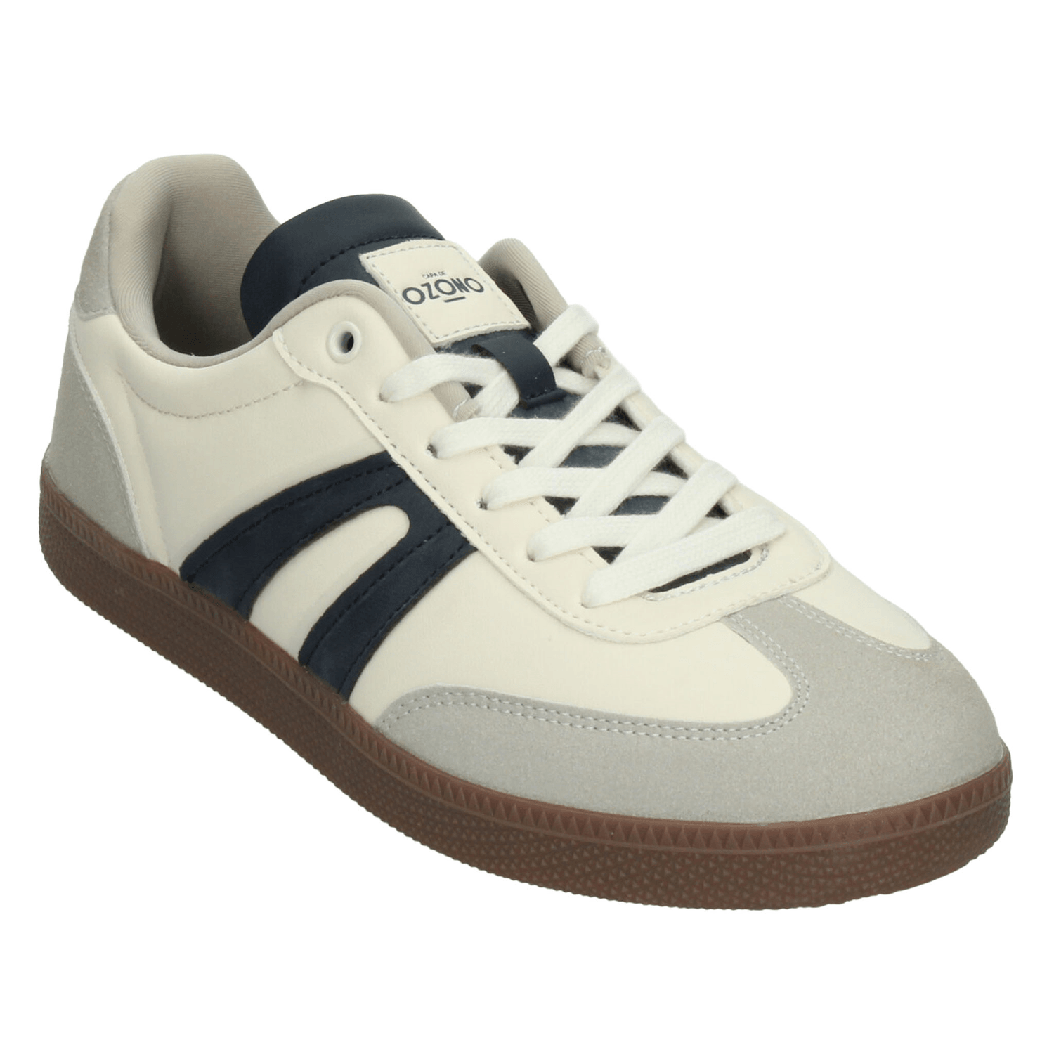 Tenis Ozono Hombre Off White Casual Cintas Cómodo Caballero — imagen 5