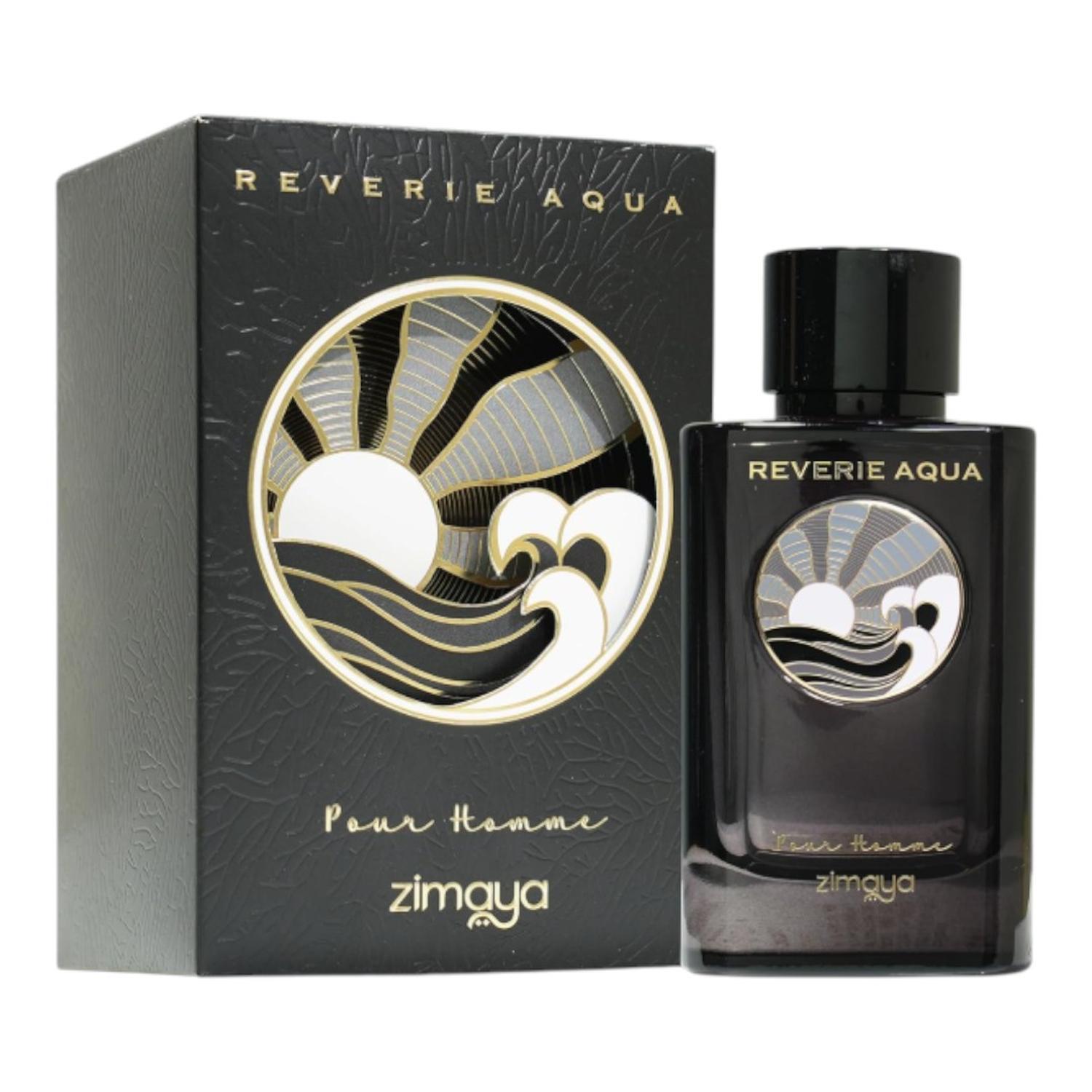 ZIMAYA REVERIE AQUA POUR HOMME EDP 100 ML — imagen 3