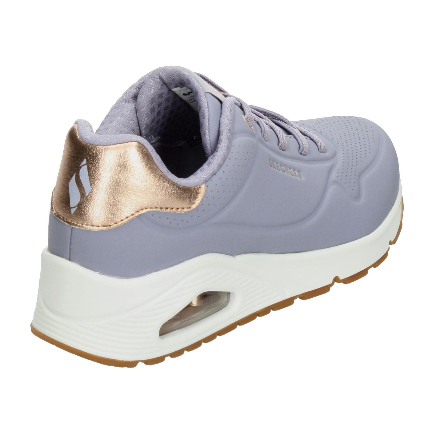 Tenis Dama Skechers Lila Casual Mujer — imagen 4
