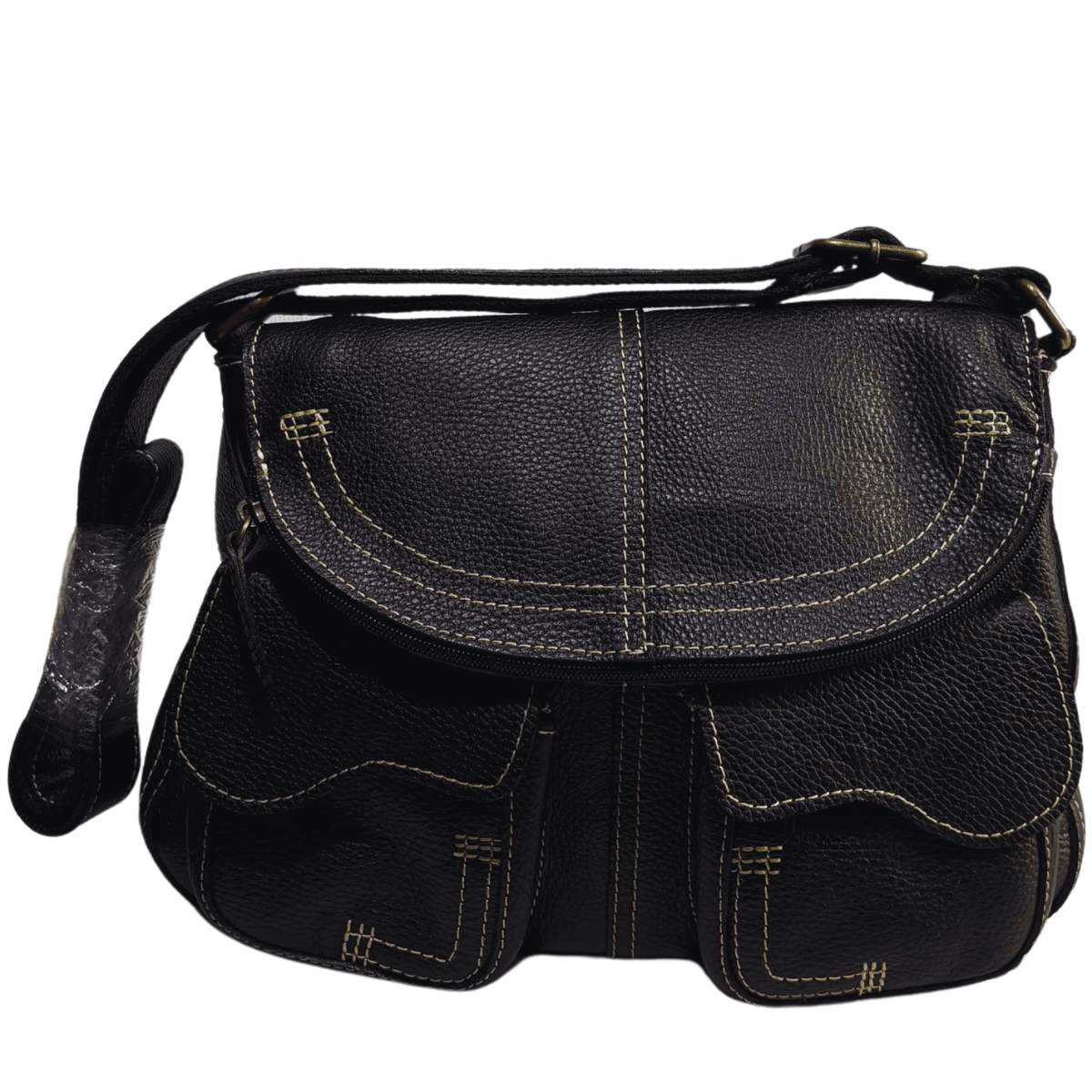 Mariconera De Piel Original Flotter Para Mujer Maya — imagen 12