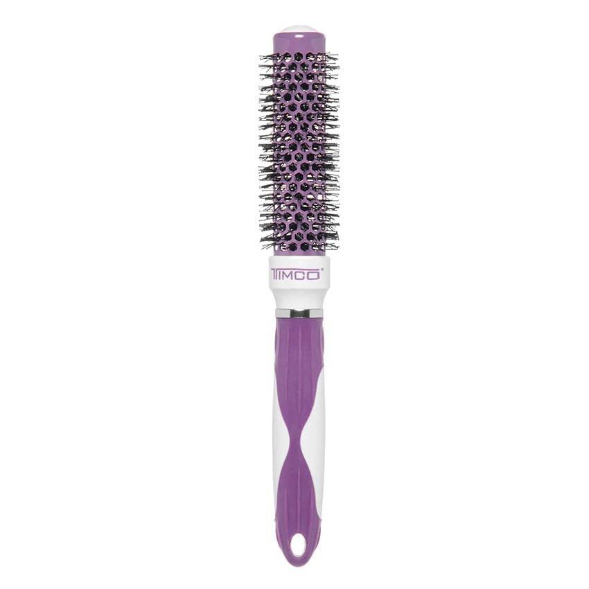 Cepillo de Cabello Térmico Redondo Ceramica Turmalina 1" Uso Profesional Estetica Timco CTM-1 — imagen 2