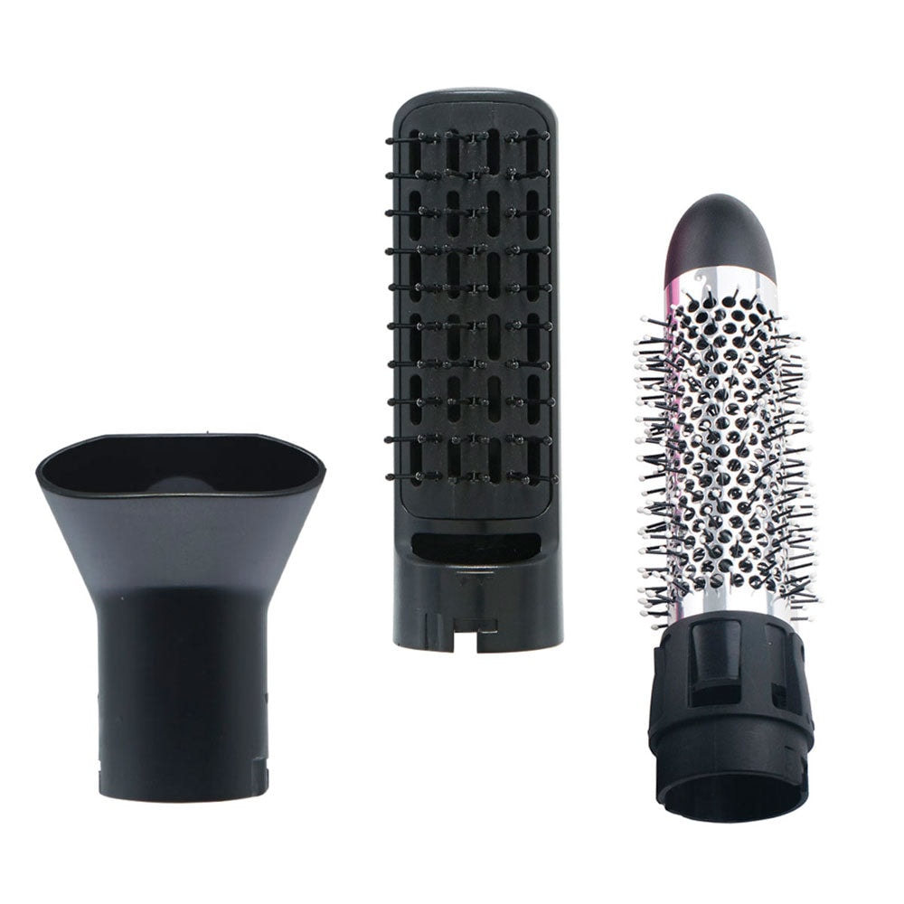 Cepillo de Aire Electrico de Cabello 3 en 1 Cabezales Intercambiables Alisador Voluminizador Timco AJ-400B — imagen 5