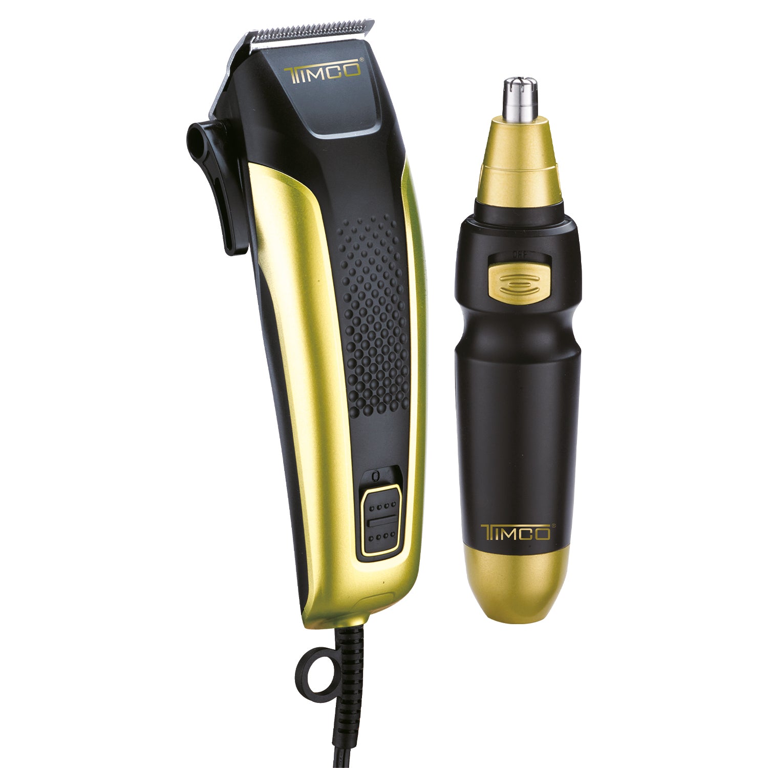 Maquina de Cortar Cabello y Trimer para Nariz y Oidos Kit de 10 piezas Clipper Timco HC4909X57 — imagen 3