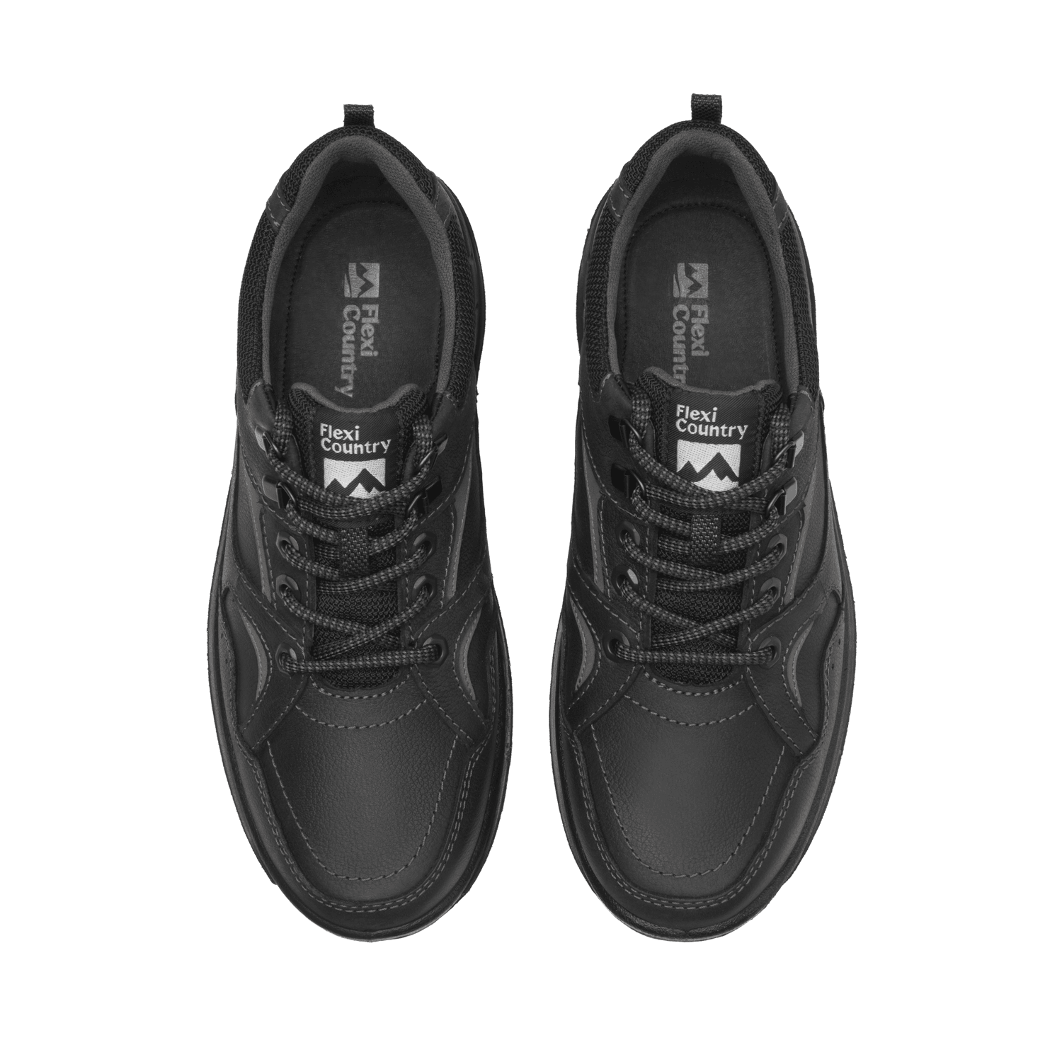 Bota Flexi Country Hombre Outdoor Hiking Casual Negro Caballero — imagen 8