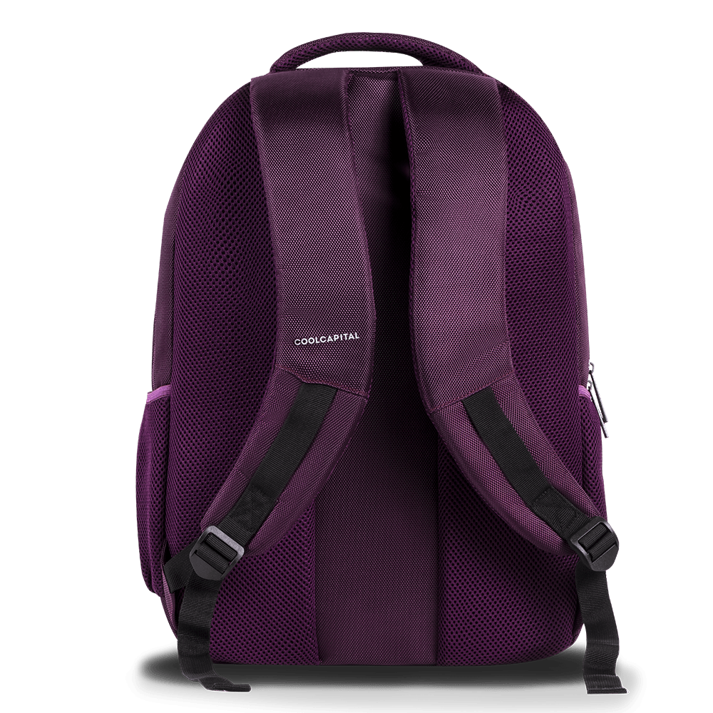 Mochila para laptop CoolCapital Bast 15.6" pulgadas Morado — imagen 8