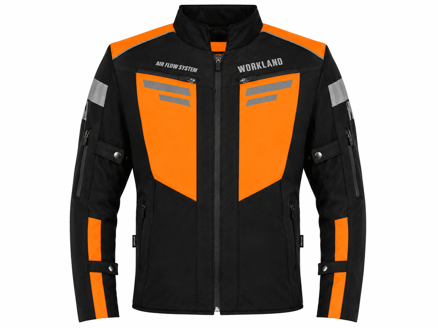 Chamarra moto hombre biker impermeable proteccion WKL 85-NNA — imagen 1