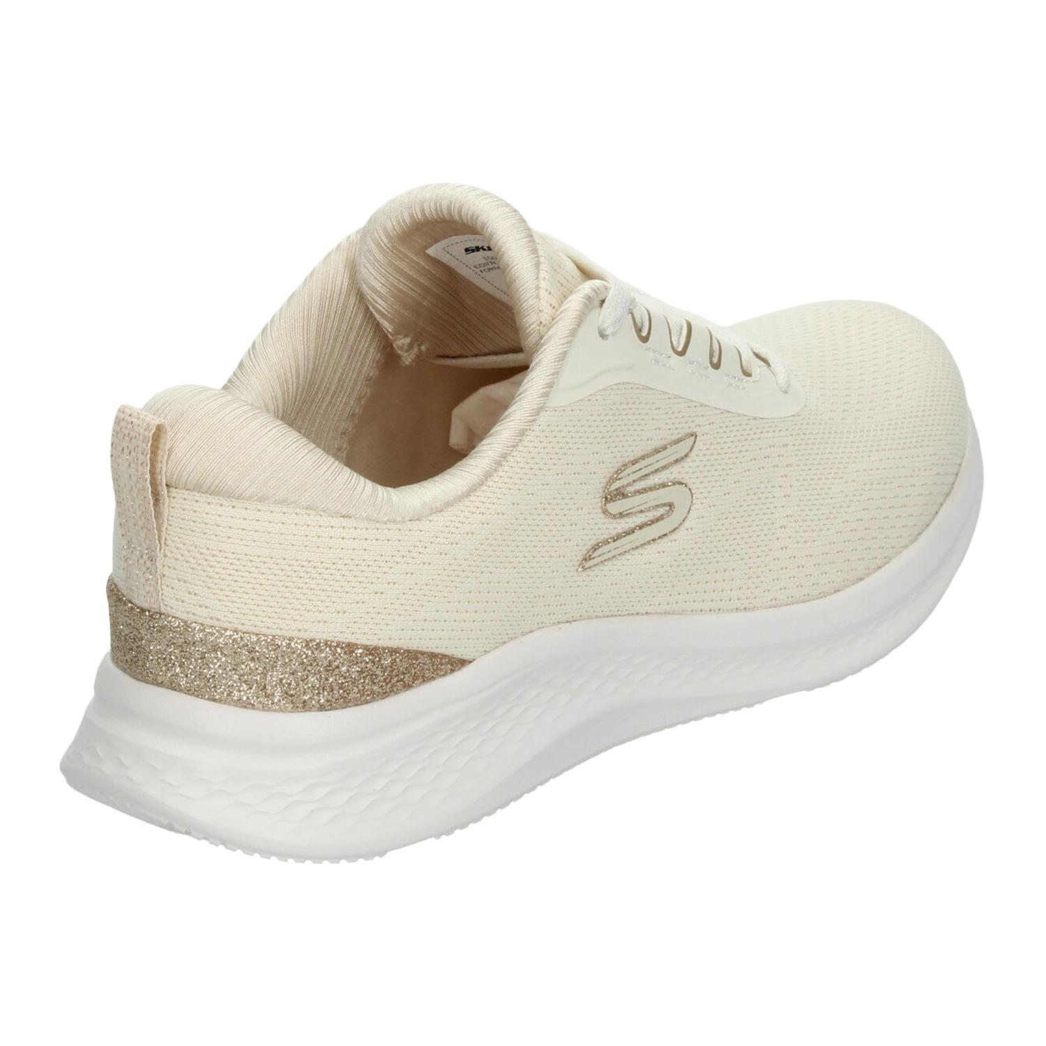 Tenis Dama Skechers Skech-Lite Pro 2.0 Crema Deportivo Mujer — imagen 4