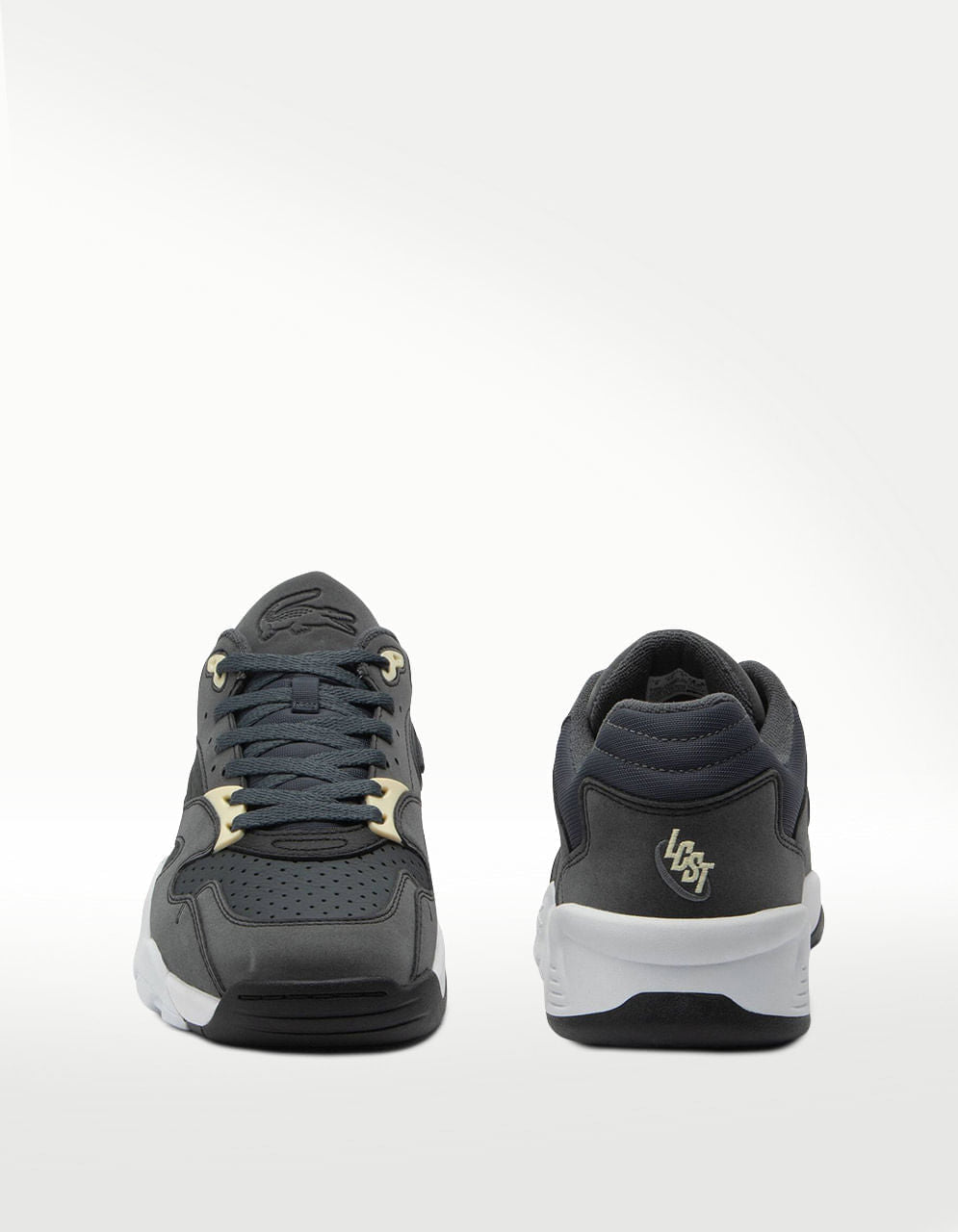 Tenis Lacoste Game Trainer 225 2 SMA Negro - Hombre — imagen 4