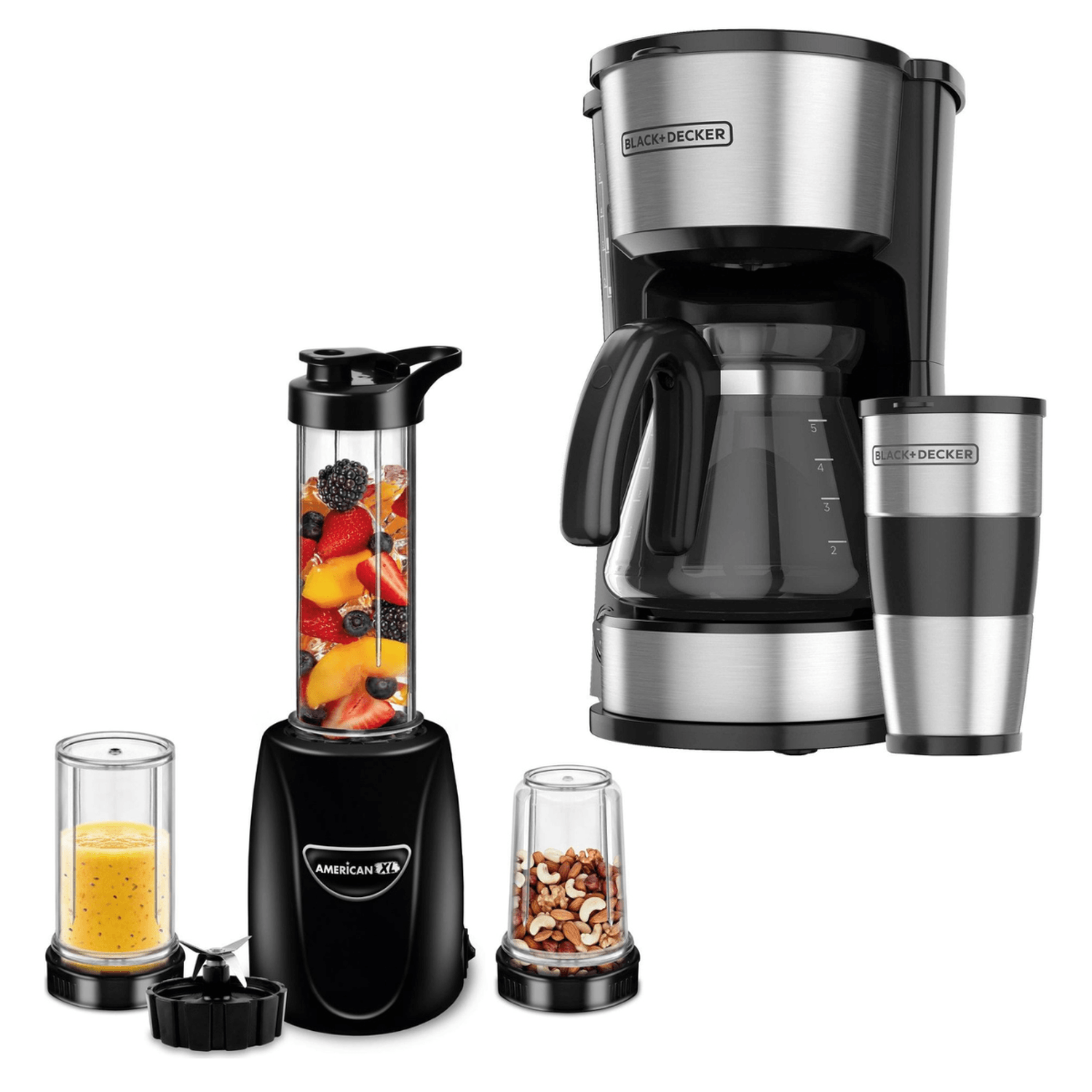 Licuadora Nutri Procesadora Alimentos + Cafetera 5 tazas Combo — imagen 1