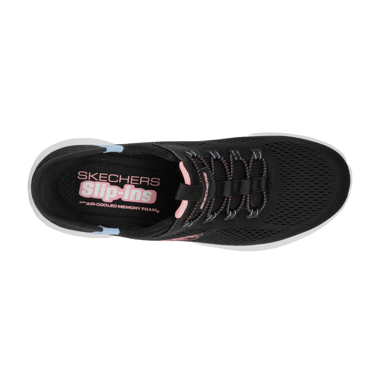 Tenis Skechers Dama Casual Negro Mujer — imagen 8