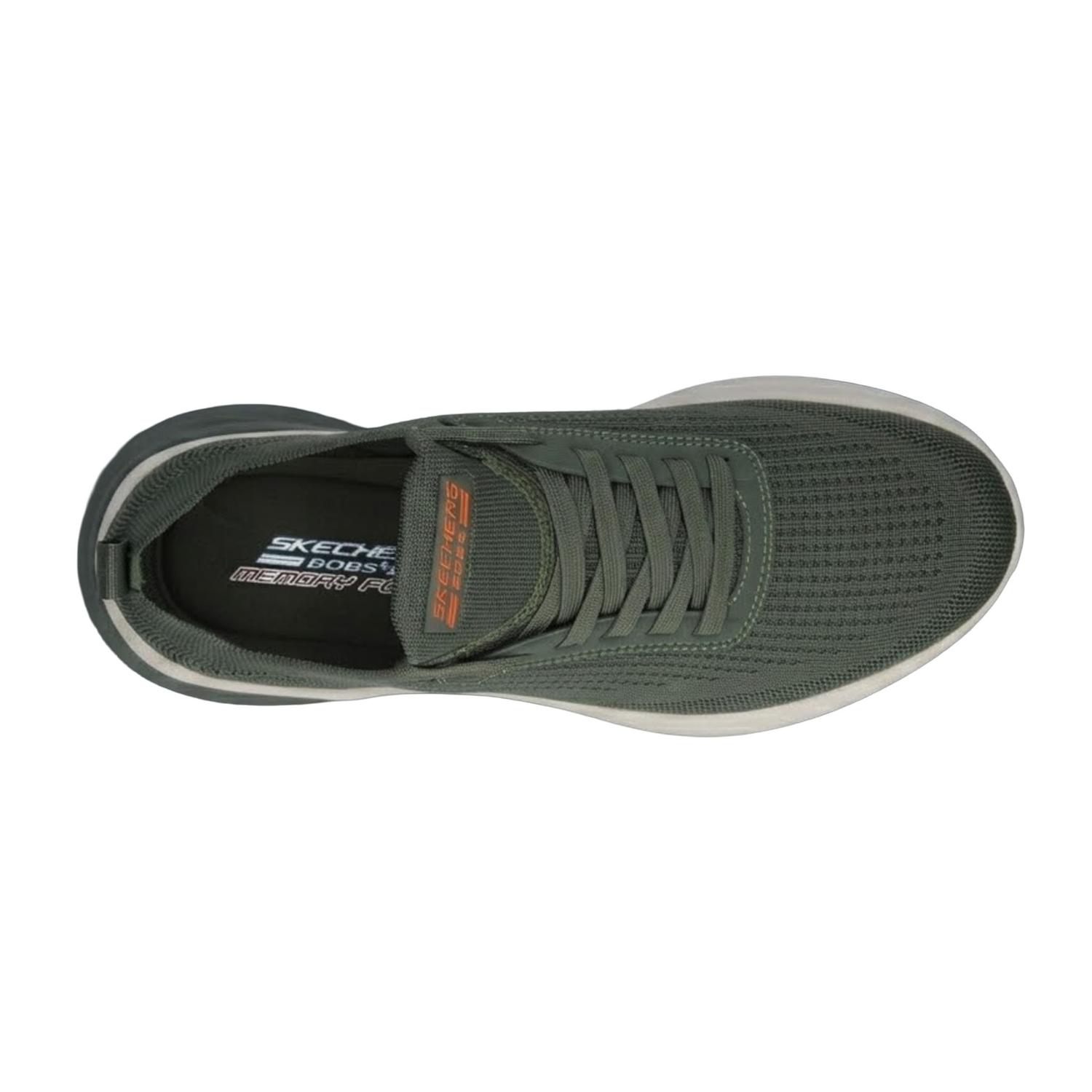 Tenis Skechers Arc Waves 2.0 Hombre Deportivo Verde Caballero — imagen 8