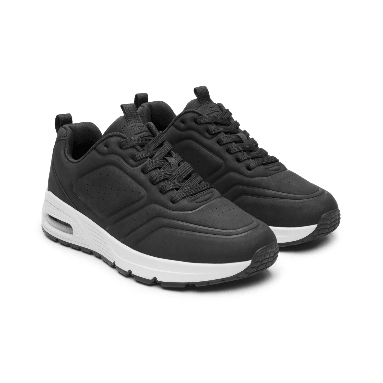 Tenis Hombre Flexi Negro Casual Caballero — imagen 5