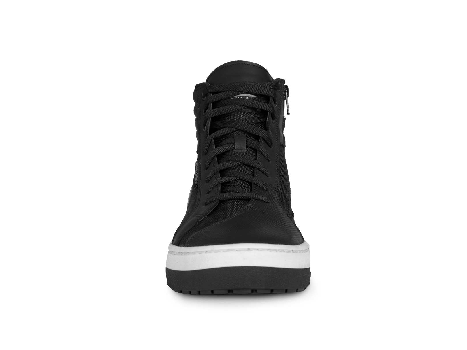 Botin tenis hombre motociclista biker bota WKL 80201 Negro — imagen 11