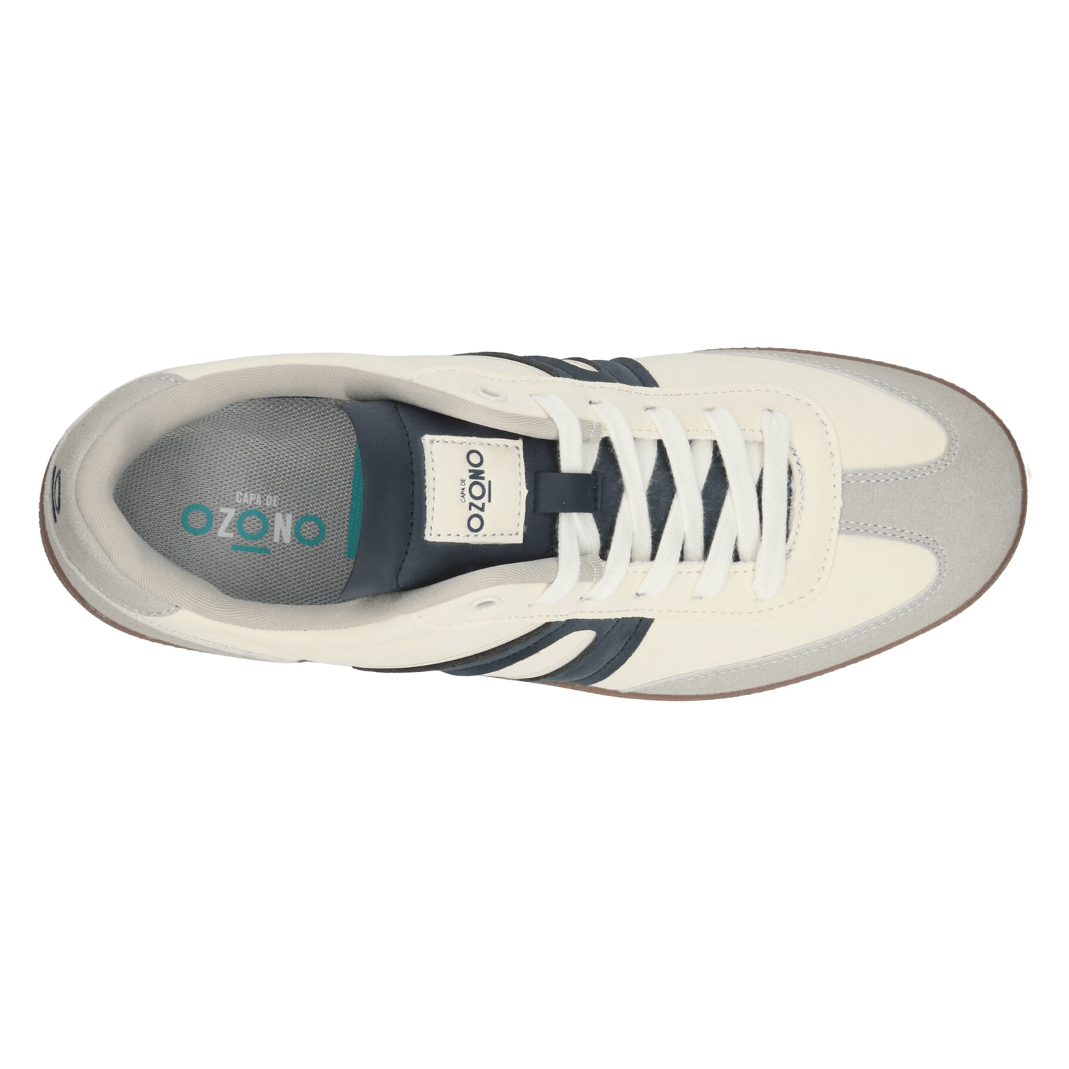 Tenis Ozono Hombre Off White Casual Cintas Cómodo Caballero — imagen 9
