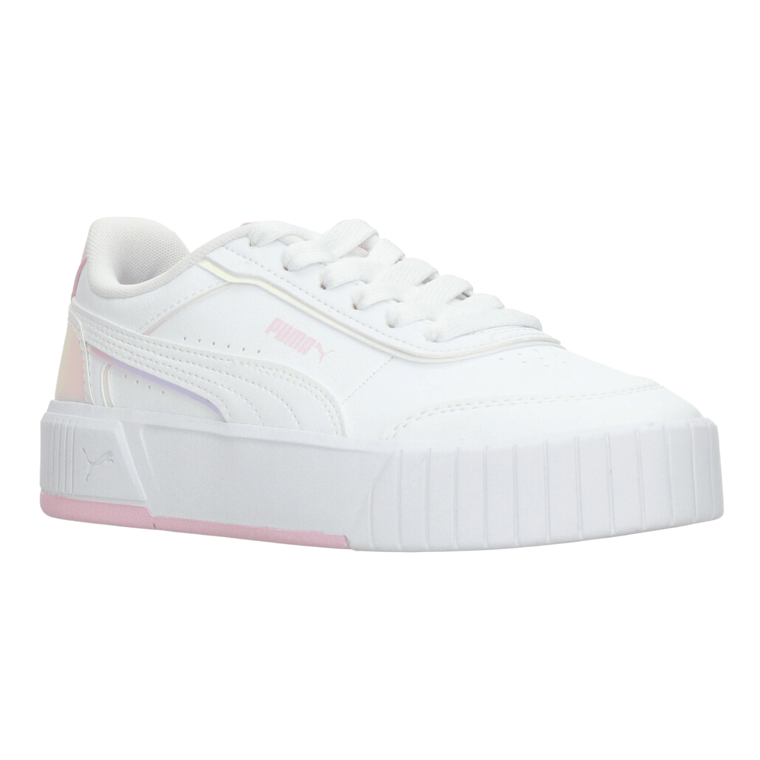 Tenis Puma Carina Mia Niña Blanco Casual Infantil T22-26 — imagen 3