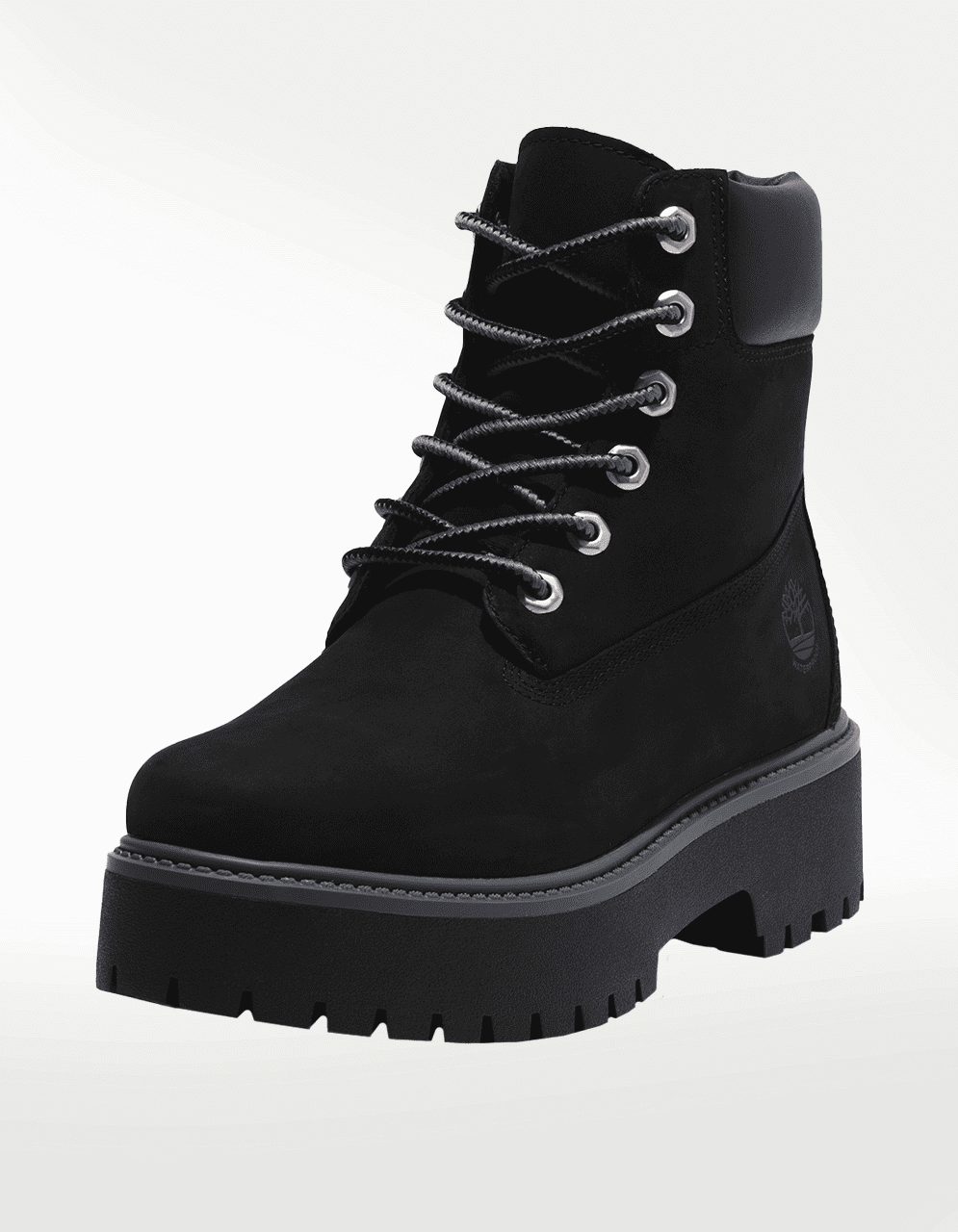 Tenis Timberland 6 Inch Lace Up Waterproof Boot Negro - Mujer — imagen 5