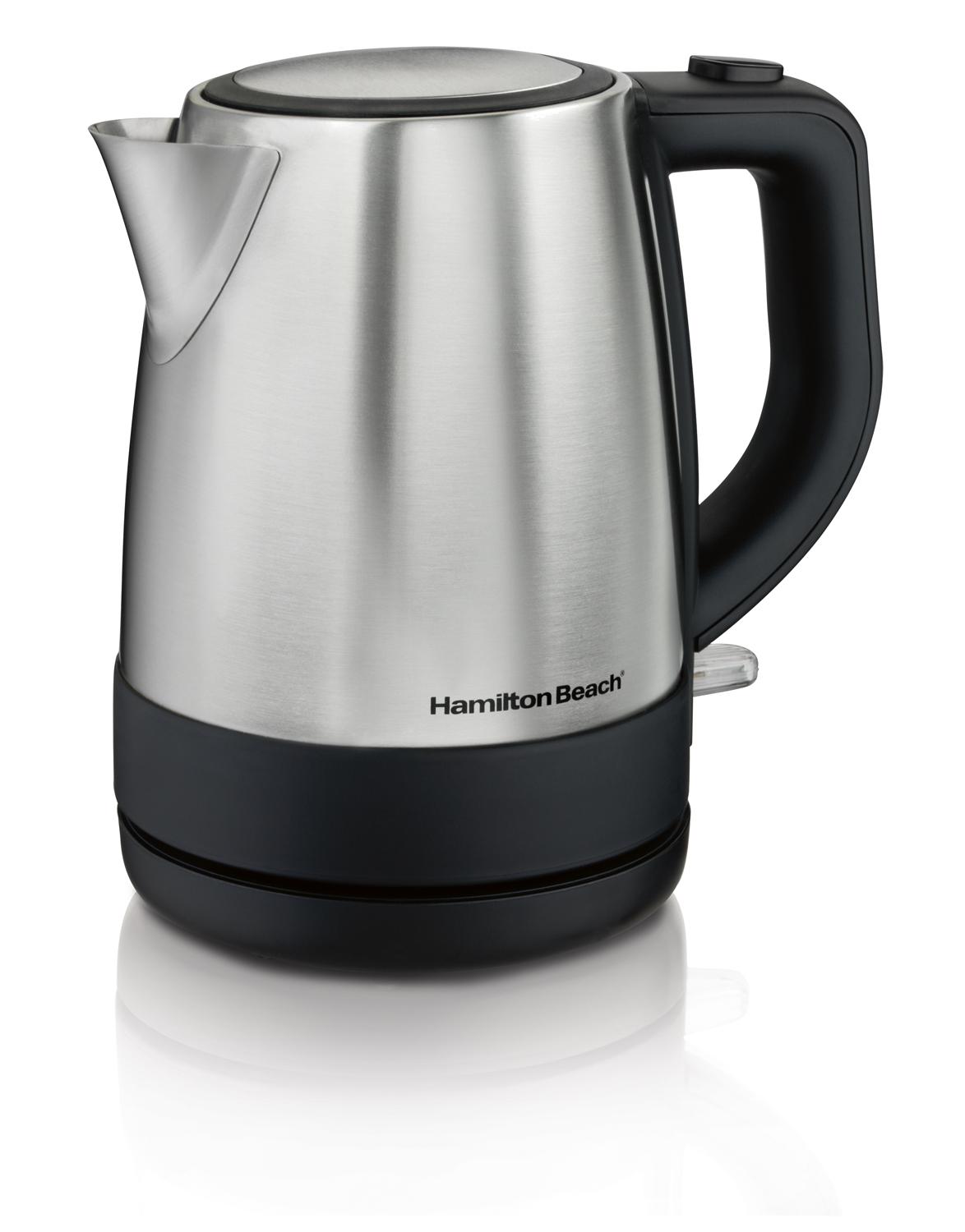 Hervidor Eléctrico Tetera Hamilton Beach 40998 1 L Acero — imagen 1