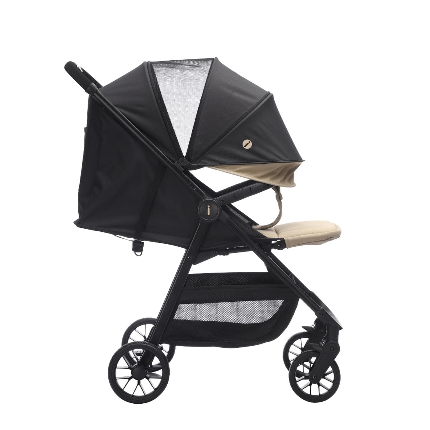 Carriola Infanti Grace Beige Ligera Plegable Compacta — imagen 3