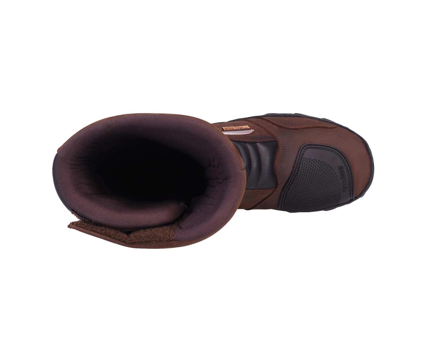 Botas Hombre Moto Biker Doble proposito Workland 76227 café — imagen 8