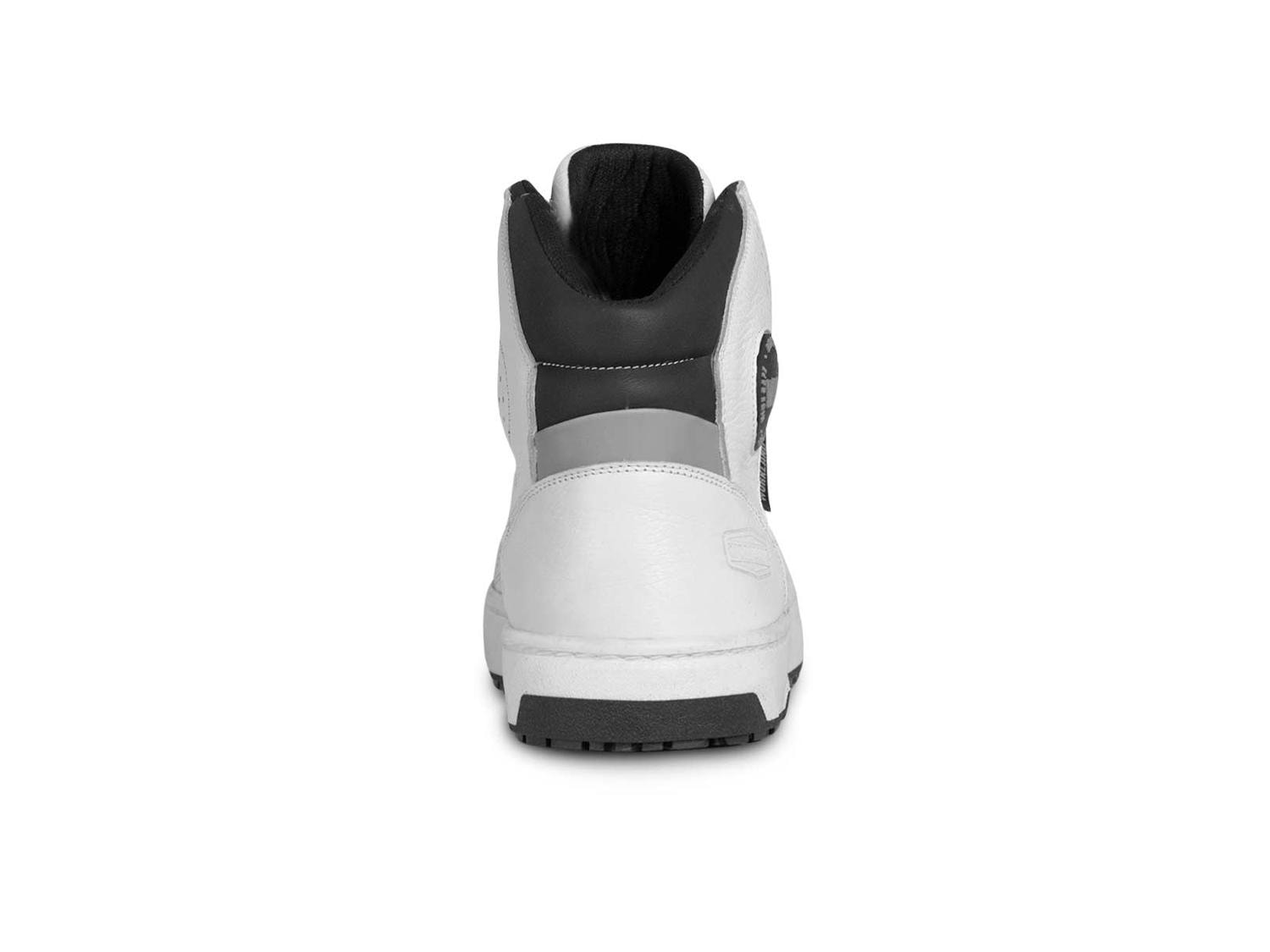 Bota hombre tenis motociclista botin biker WKL 80202 Blanco — imagen 5
