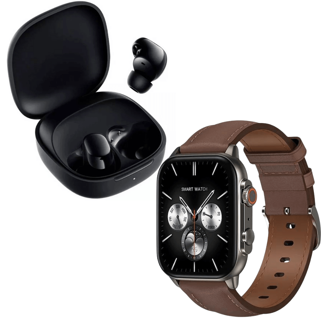 Xiaomi Redmi Buds 6 Play +smartwatch S5 Pro Dorado Llamadas — imagen 2