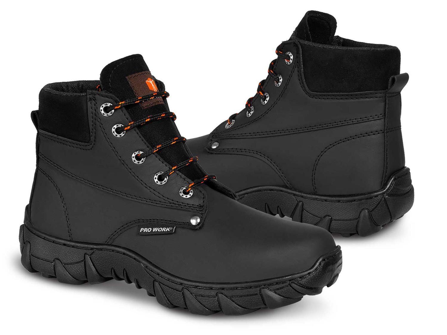 Bota Tactica Mujer Casquillo Industrial Trabajo Botines PD41 — imagen 2