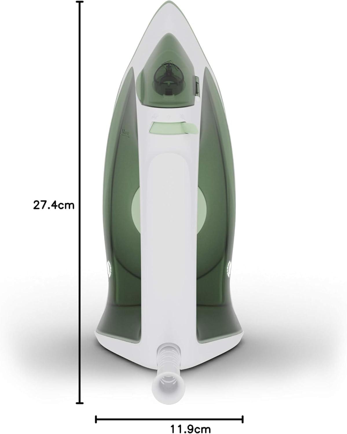 Plancha de Vapor Oster GCSTBS3803-13 Ligera con Suela Antiadherente Verde — imagen 3