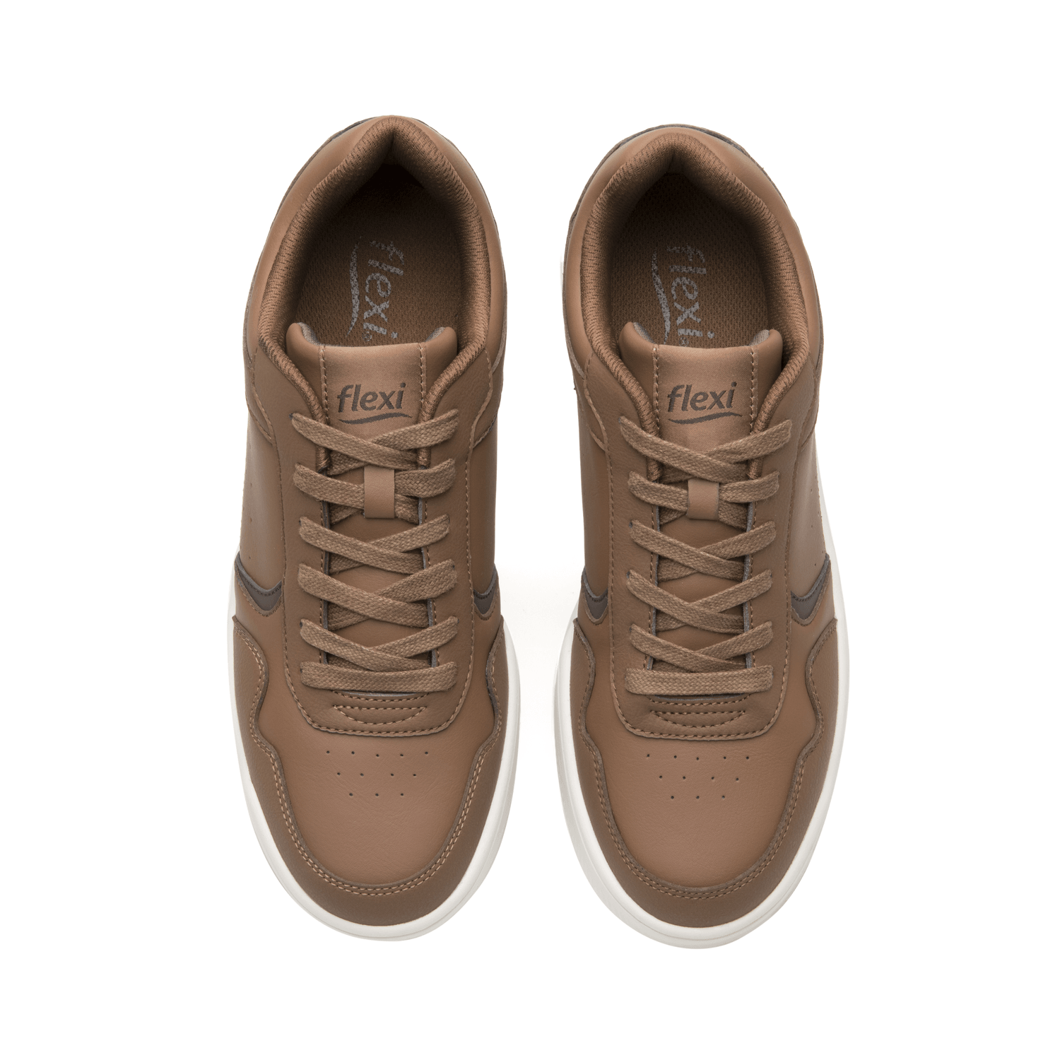 Tenis Flexi Hombre Casual Café Caballero — imagen 8