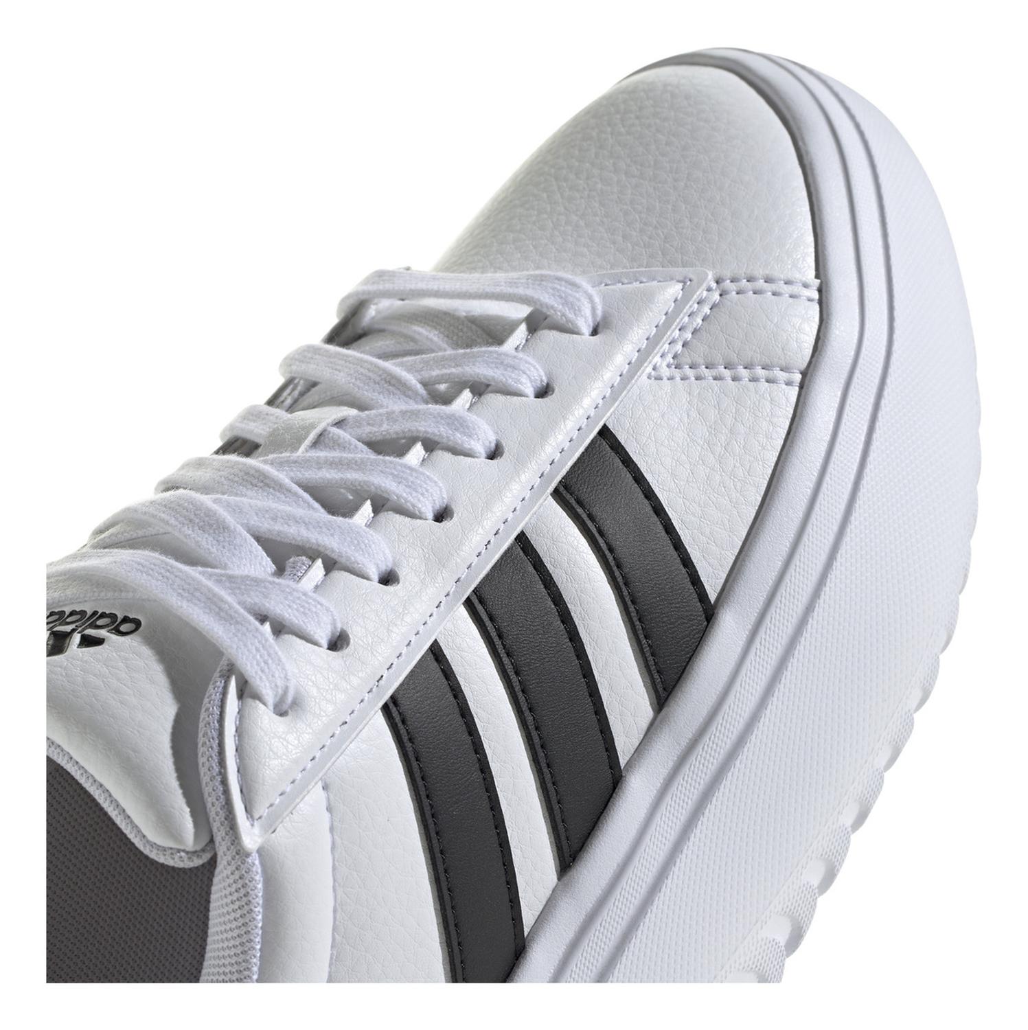 Tenis adidas Grand Court Dama Casual Plataforma Blanco Mujer — imagen 6