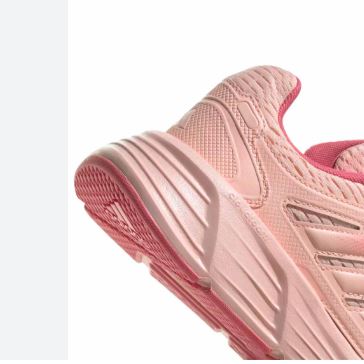 TENIS DAMA RUNNING ADIDAS GALAXY STAR IF5402 TEXTIL ROSA — imagen 3